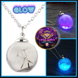 Luminous Glow Dandelion Necklace (2 Colors Available)