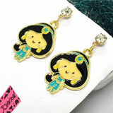 Fairytale-Aladdin- Little Jasmine Dangle Earrings