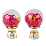 Double-Sided Glass Ball Stud Earrings (6 Styles Available)