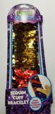 Reversible Sequin 2-way Cuff Bracelets (3 Color Patterns Available)