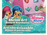 Shimmer and Shine Shrink Art Gems and Keychains Kit
