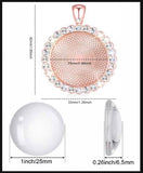 "DIRTY DANCING" Cinematic Rhinestone Cabochon Necklace