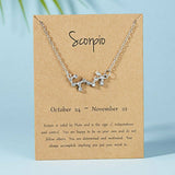 Make-A-Wish -Zodiac/Constellation Birthdate Necklaces