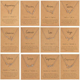 Make-A-Wish -Zodiac/Constellation Birthdate Necklaces