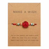 Make A Wish Natural Stone Center Bracelet
