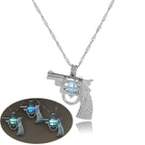 Luminous Glow Pistol Necklace (Available In 2 Colors)