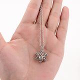 Luminous Glow Snowflake Necklace