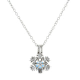 Luminous Glow Snowflake Necklace