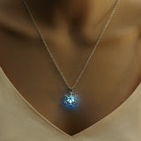 Luminous Glow Snowflake Necklace