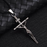 Classic Style Crucifix Necklace (2 Colors Available)