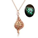 Luminous Glow Conch Shell Necklace