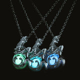 Ariel Luminous Glowing Mermaid Necklace (3 Colors Available)