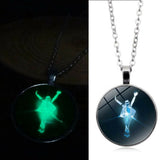 Glow In the Dark Michael Jackson Necklace (3 Colors Available)