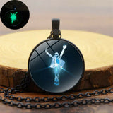 Glow In the Dark Michael Jackson Necklace (3 Colors Available)