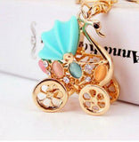 3-D Baby Carriage Necklace