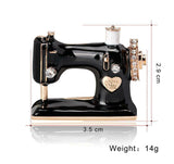 Retro Sewing Machine Necklace