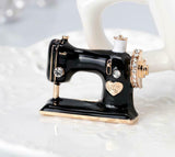 Retro Sewing Machine Necklace