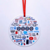 Quarantine Christmas 2020 Hanging Ornaments (6 Styles Available)