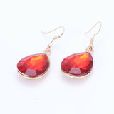 Colorful Crystal Double Swan Elegant Jewelry Set