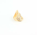 18K Gold Plated Crystal African Dubai 4 PC Wedding Jewelry Set