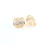 18K Gold Plated Crystal African Dubai 4 PC Wedding Jewelry Set