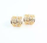 18K Gold Plated Crystal African Dubai 4 PC Wedding Jewelry Set