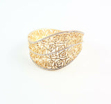 18K Gold Plated Crystal African Dubai 4 PC Wedding Jewelry Set