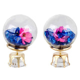 Double-Sided Glass Ball Stud Earrings (6 Styles Available)