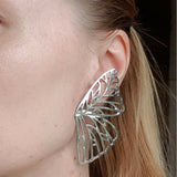 Large Butterfly Wing Earrings (2 Colors Available)