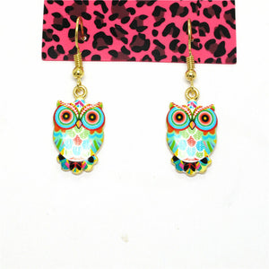 Colorful Owlette Earrings