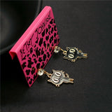 Big Eyed  Black Cat Earrings