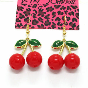 Red Cherries Earrings