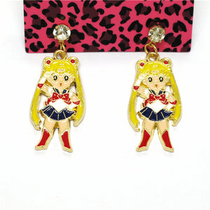 Sailor Moon Salute Girl Earrings