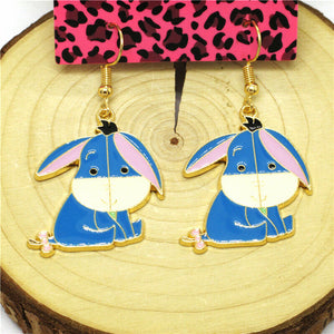 "Pooh and Friends" Eyeore Earrings