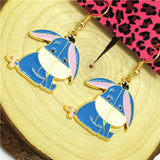 "Pooh and Friends" Eyeore Earrings
