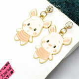 "Pooh and Friends" Baby Piglet Earrings