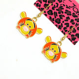 "Pooh and Friends" Tigger Face Earrings