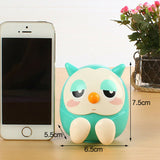 Owl Dual Function Phone Holder + Piggy Bank Combo (2 Colors Available)