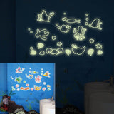 Luminous "Under The Sea" Glow in the Dark Wall Decals