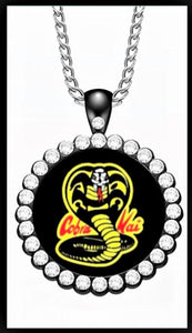 "COBRA KAI" (Netflix Series/'The Karate Kid' Movie Trilogy) Cabochon Necklace