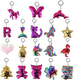 Reversible Sequin Keychains