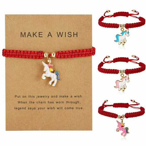Make-A-Wish Unicorn Bracelets (4 Colors Available)