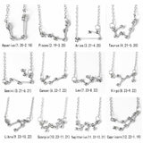 Make-A-Wish -Zodiac/Constellation Birthdate Necklaces