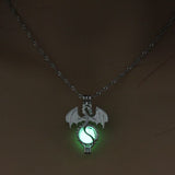 Flying Dragon Luminous Glow Necklace
