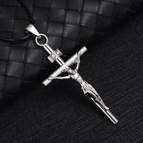 Classic Style Crucifix Necklace (2 Colors Available)