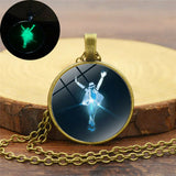 Glow In the Dark Michael Jackson Necklace (3 Colors Available)