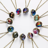 Luminous Glow In The Dark 3-D Solar Galaxy Necklaces (3 Styles Available)