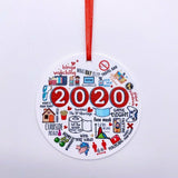 Quarantine Christmas 2020 Hanging Ornaments (6 Styles Available)