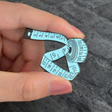 Sewing ~Measuring Tape~ Pin/Brooch (3 Colors Available)