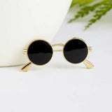 Gold Sunglasses Pin